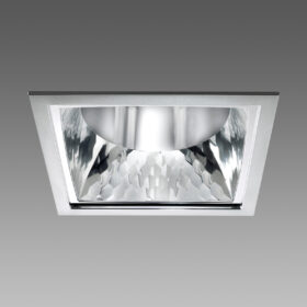 FOSNOVA GRUPPO DISANO 2215407300 15400 OFFICE 7 LAMPADA DA INTERNO QUADRATA COLOR ARGENTO