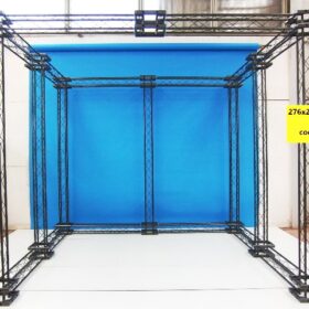 STRUTTURA MODULARE PER ALLESTIMENTO FIERE, NEGOZI, MOSTRE, GALLERIE FOTOGRAFICHE ETC.
