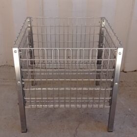 CESTA IN ACCIAIO 80x80