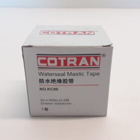 Lotto 10 pezzi nastro sigillante autoagglomerante - Cotran mod. KC80 1mt