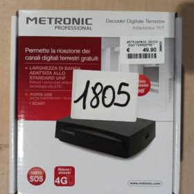 Decoder digitale terrestre - Metronic mod. MET408