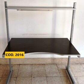 BANCO DA LAVORO CON PIANO RECLINABILE E ILLUMINAZIONE