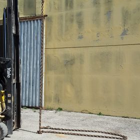 Catena singola per gru con accorciatore