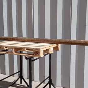 PALO IN LEGNO TRATTATO 350 cm - D. 10 cm