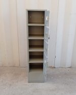 ARMADIETTO PORTAOGGETTI IN METALLO - 5 SCOMPARTI - immagine 2