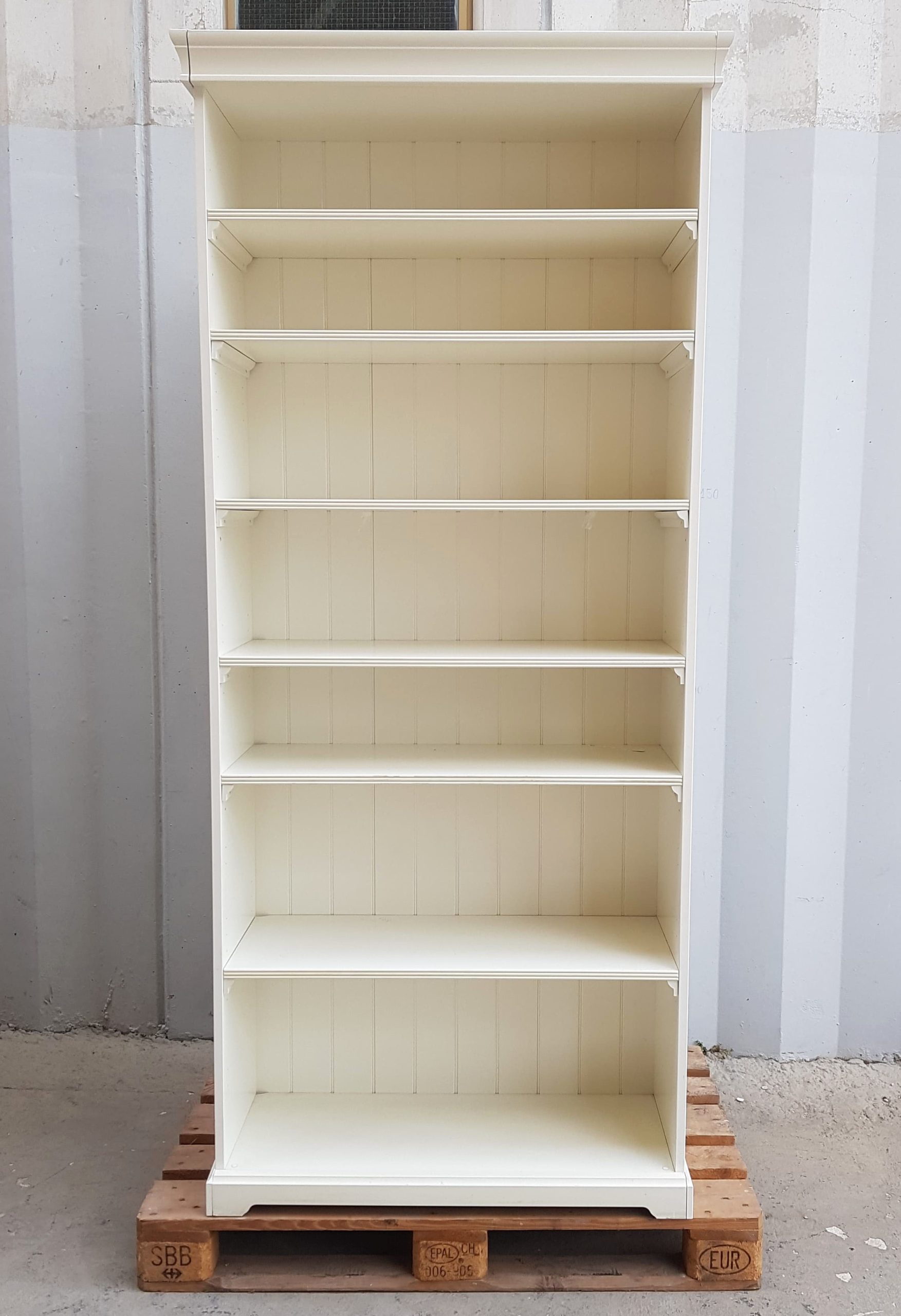 2281 -- 000 (2841) MOBILE BIANCO 6 RIPIANI - immagine 1