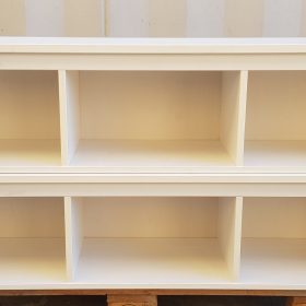 MENSOLA BIANCA 6 SCOMPARTI