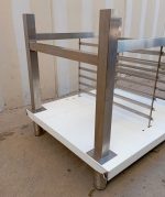 PORTAFORNO + PORTATEGLIE IN ACCIAIO INOX - immagine 2