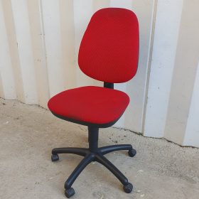 SEDIA DA UFFICIO ROSSA