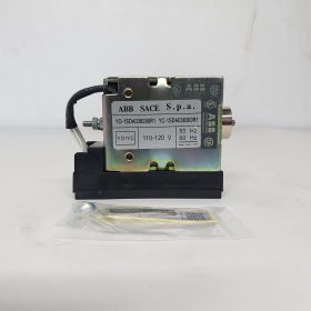 SGANCIATORE DI APERTURA ALIMENTAZIONE 110/120V ABB mod. ABB1SDA038290R1 SG.APERTURA 110/120V E1/6-T8
