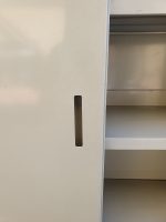 ARMADIO IN METALLO 4 RIPIANI CON ANTE SCORREVOLI cm 120x45x195h - immagine 5