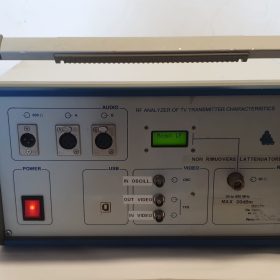 RF ANALYZER OF TV TRASMITTER TECHNOSERVICE mod. RAP-TV-M