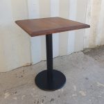 TAVOLO CON PIANO IN LEGNO cm 60x60x76h - immagine 2