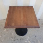 TAVOLO CON PIANO IN LEGNO cm 60x60x76h - immagine 3