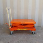 CARRELLO SOLLEVATORE A PANTOGRAFO BISHAMON - PORTATA 150 KG