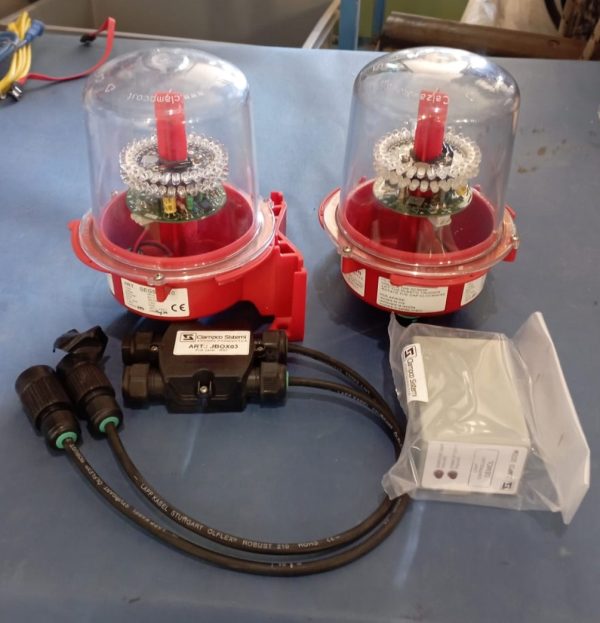 LUCE DI SEGNALAZIONE CLAMPCO SISTEMI mod. SEGS48B10