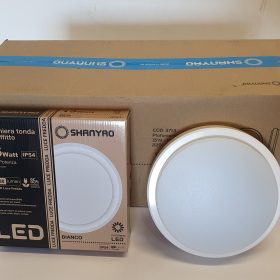 SCATOLA 10 PLAFONIERE DA SOFFITTO IP54 SHANYAO - 6400K