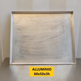 TEGLIA IN ALLUMINIO cm 60x50x3h