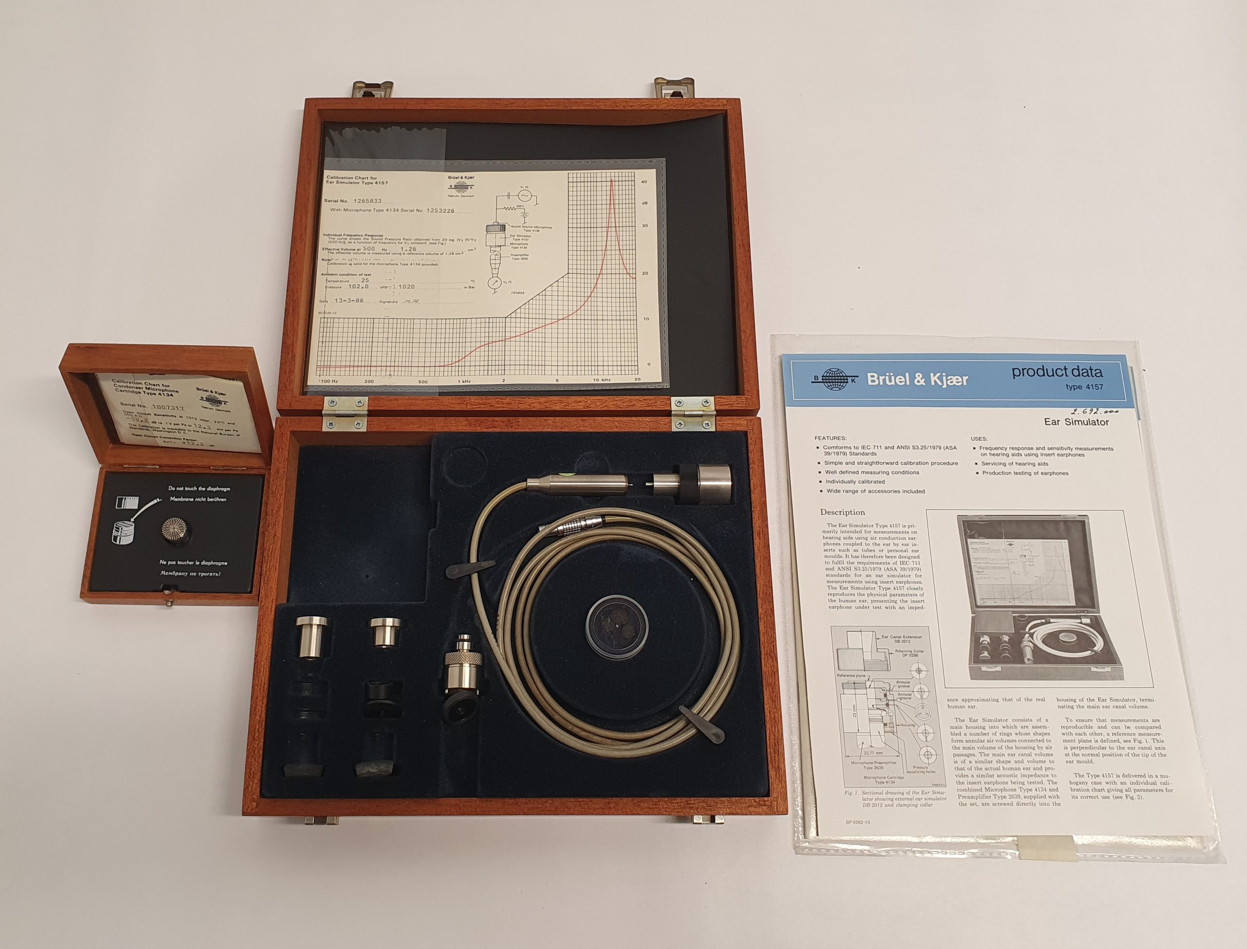 3171 -- 000 (3760) EAR SIMULATOR BRUEL & KJAER TYPE 4157 - immagine 1