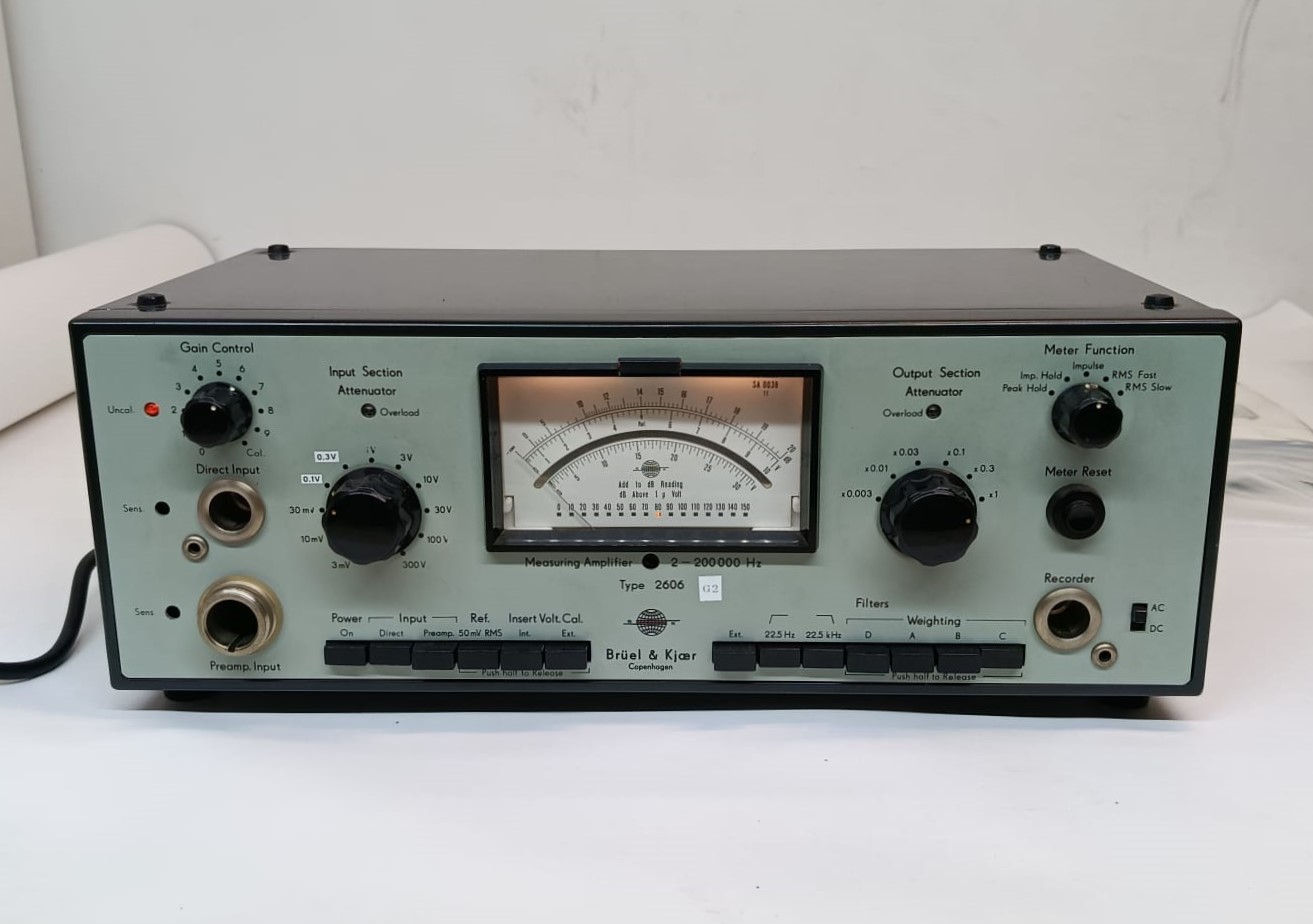 3176 -- 000 (3765) MEASURING AMPLIFIER BRUEL & KJAER TYPE 2606 - immagine 1