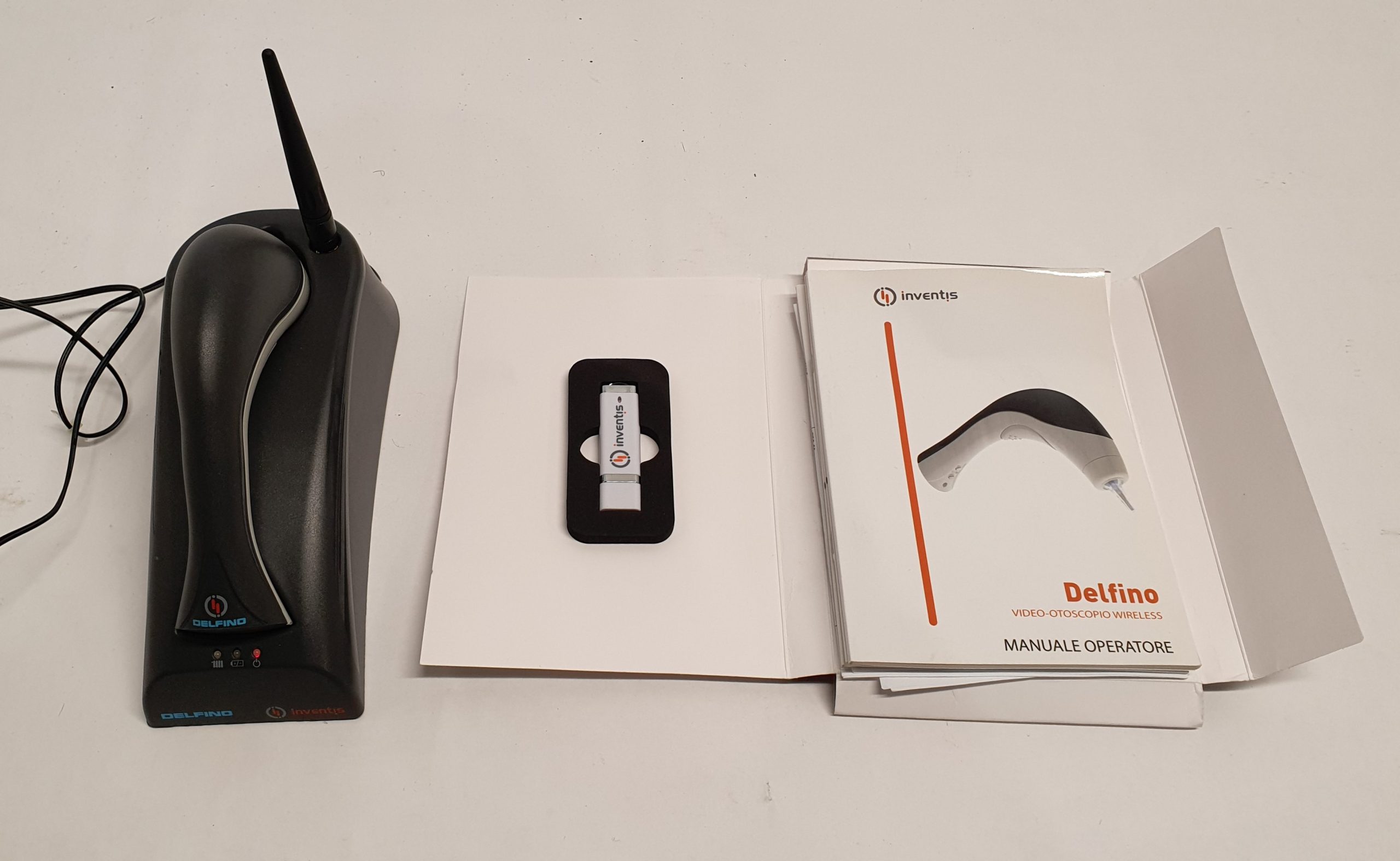 3177 -- 000 (3766) VIDEO-OTOSCOPIO WIRELESS INVENTIS mod. DELFINO - immagine 1