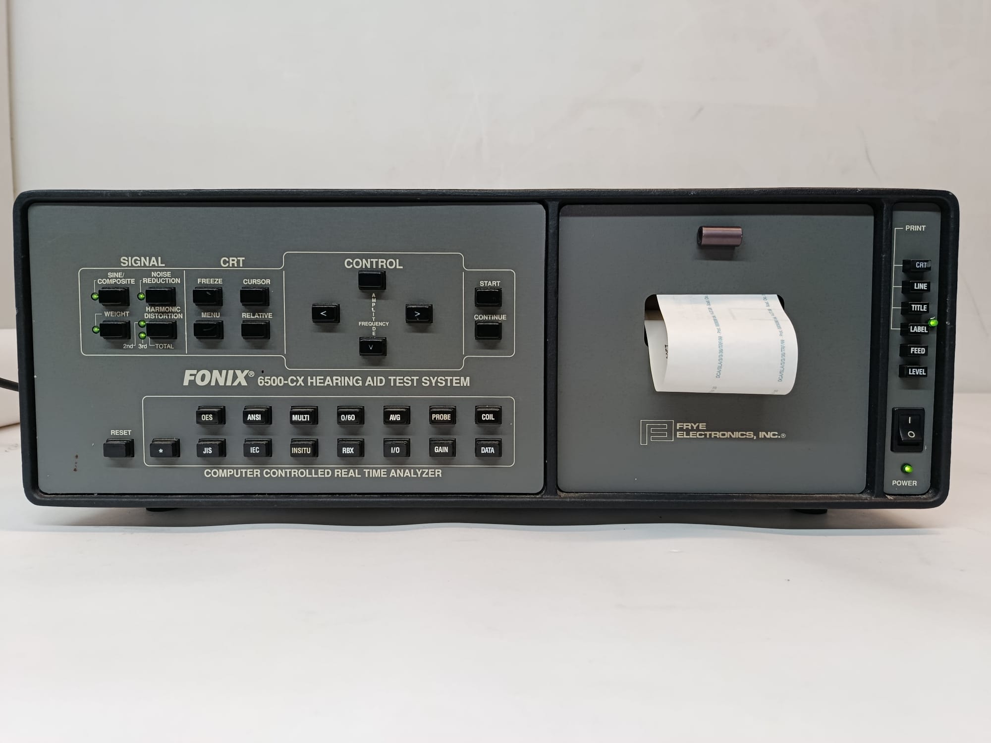 3188 -- 000 (3777) HEARING AID TEST SYSTEM FONIX mod. 6500-CX - immagine 1