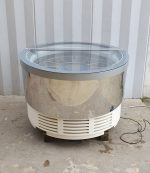 VETRINA REFRIGERATA PER GELATI GIREVOLE IFI mod. TONDA GEL