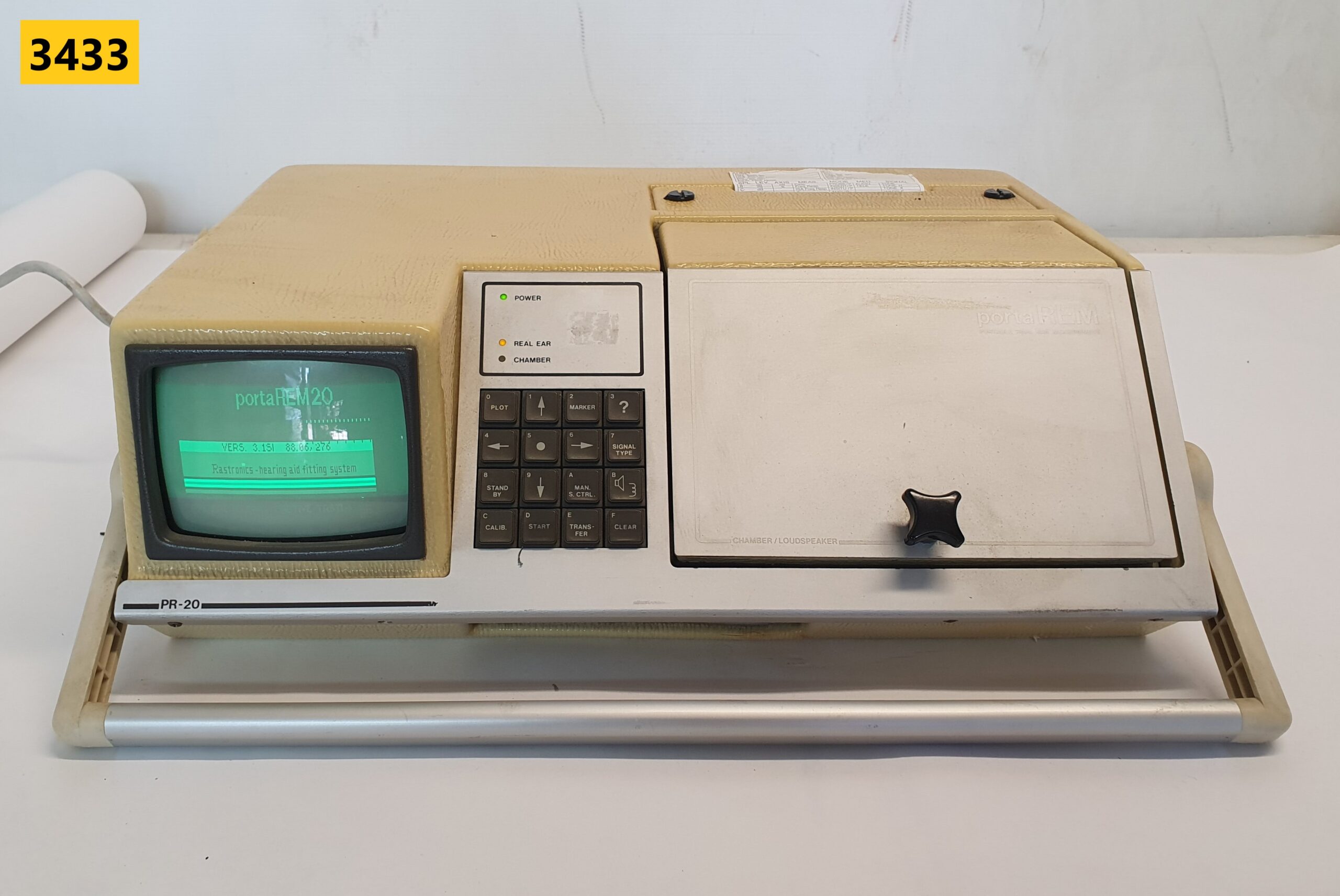 3433 -- 000 (4024) REAL EAR MISURING SYSTEM RASTRONICS mod. PR-20 - immagine 1