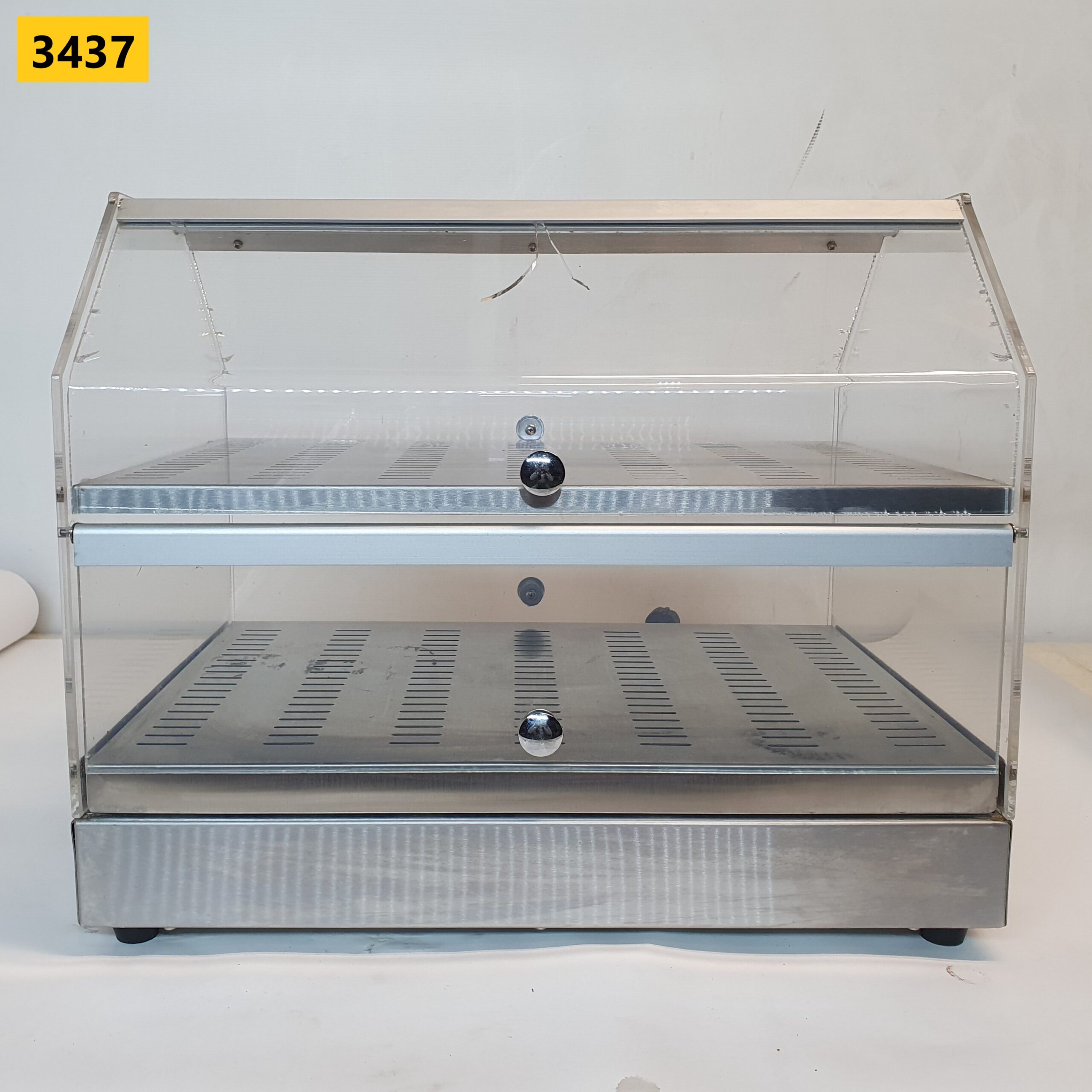 3437 -- 000 (4028) VETRINA CALDA DA BANCO HORECATECH mod. RS553 - immagine 1